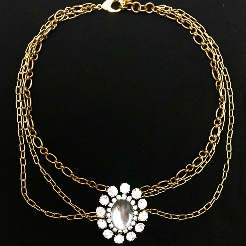 auth Lulu Frost moonstone Necklace $375